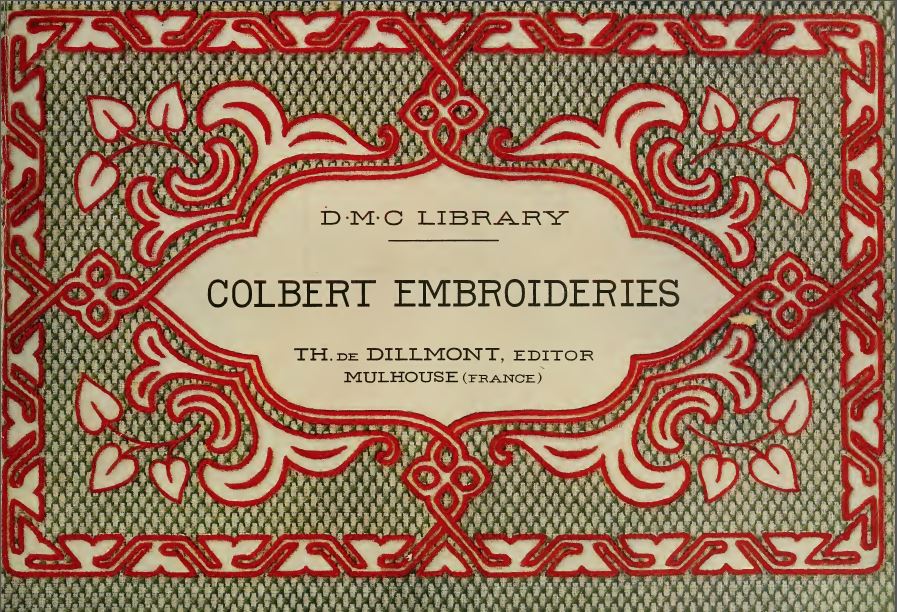 Colbert Embroidery Patterns Book 1945: eBook Instant Download