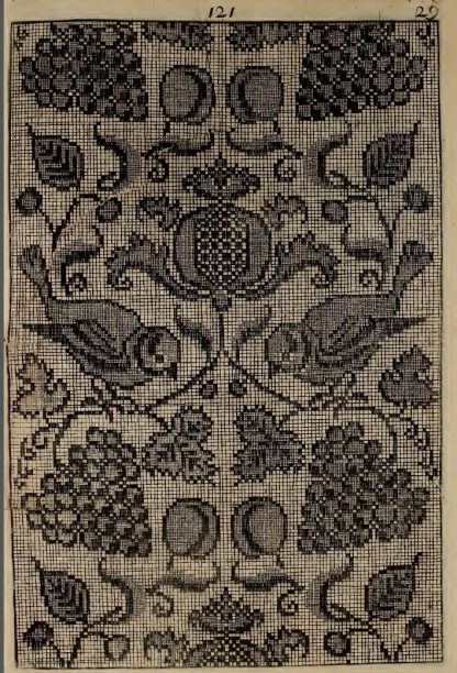 Embroidery Patterns From the 17th Century Sample