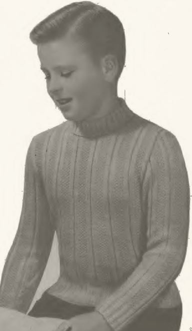 Knitting Patterns from the 1950s Lux Book Sample