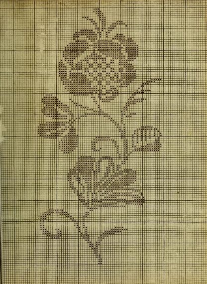 Original embroidery patterns from the 18th Century