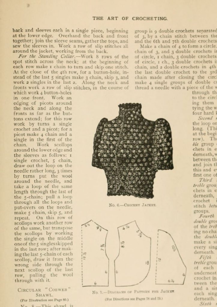 The Art of Crocheting Book 1891: eBook Instant Download – Joy's Vintage ...