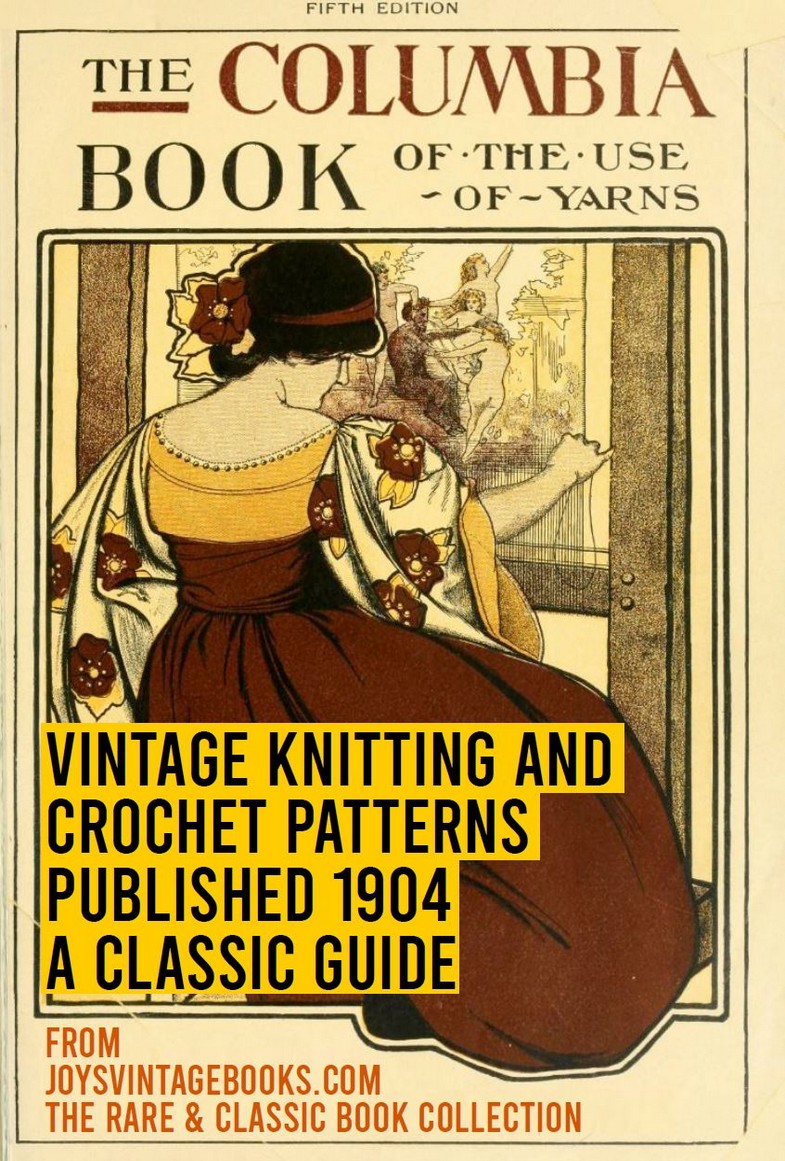 Knitting/Crochet Books + Patterns