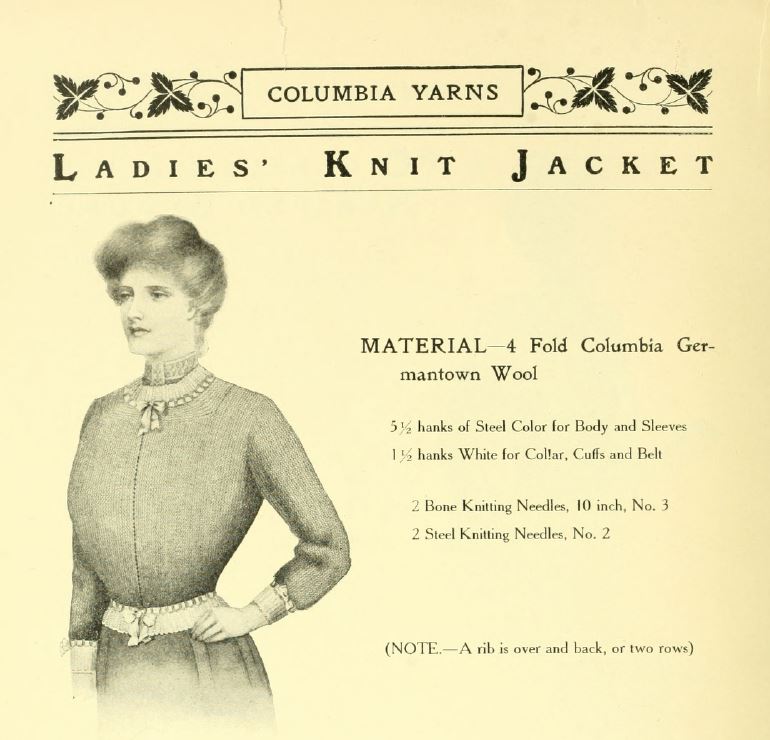 Columbia Yarn #60 c.1934 Knitting & Crochet Patterns for Household Guest Linens 