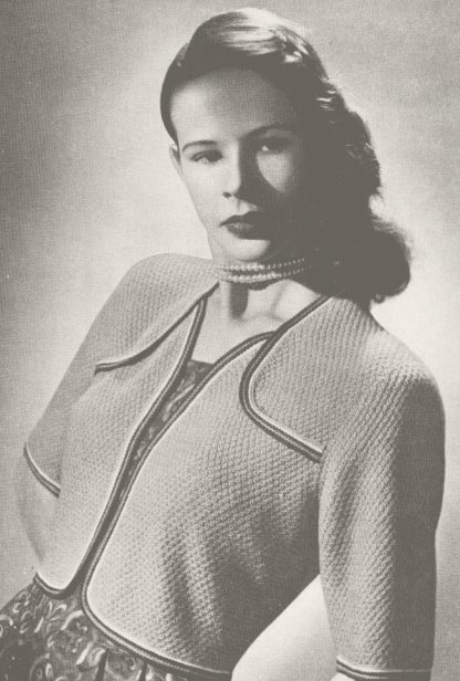 Vintage Womens Knitting Patterns Vol 2 Sample